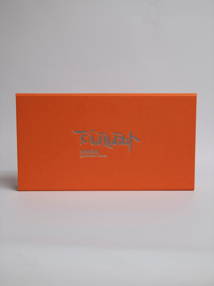 Nrneni gift box front view with branding